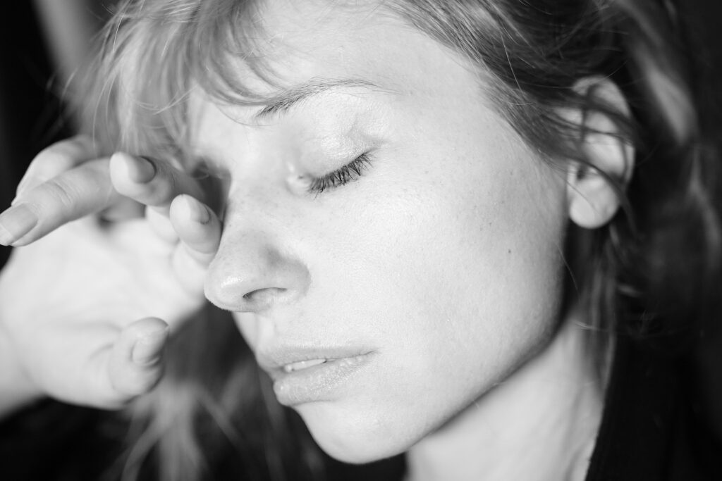 worried woman